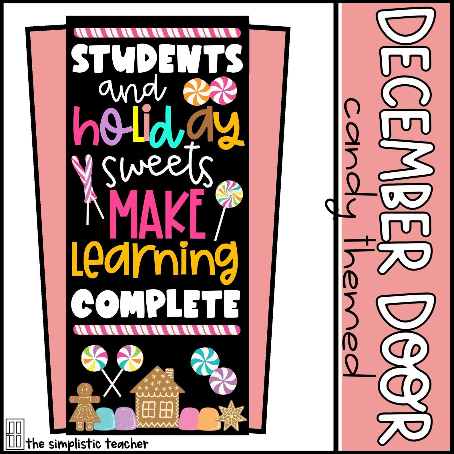Candy Land Decor Classroom Bulletin Board Candy Themed Door - Etsy