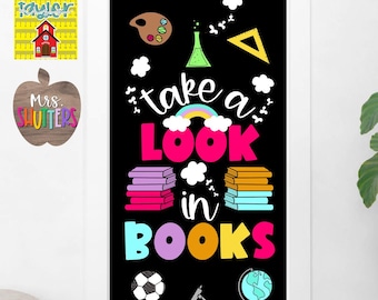 BOOKS READING MOTIVATION Kit-classroom Bulletin Board-read Across