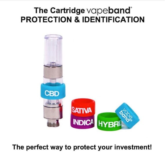 Custom Vape Bands to Protect Your Vape Cart From Breaking. Label Your Vape  for Easy Identification. Have Fun With Custom Vape Bands. 4 Pack