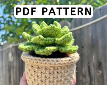 Crochet Succulent Pattern | Crochet Succulent | Succulent Pattern | Succulent