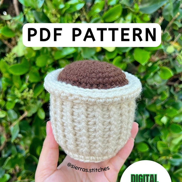 Crochet Pot Pattern | Crochet Plant Pot Pattern | Flower Pot | Crochet Flowerpot Pattern