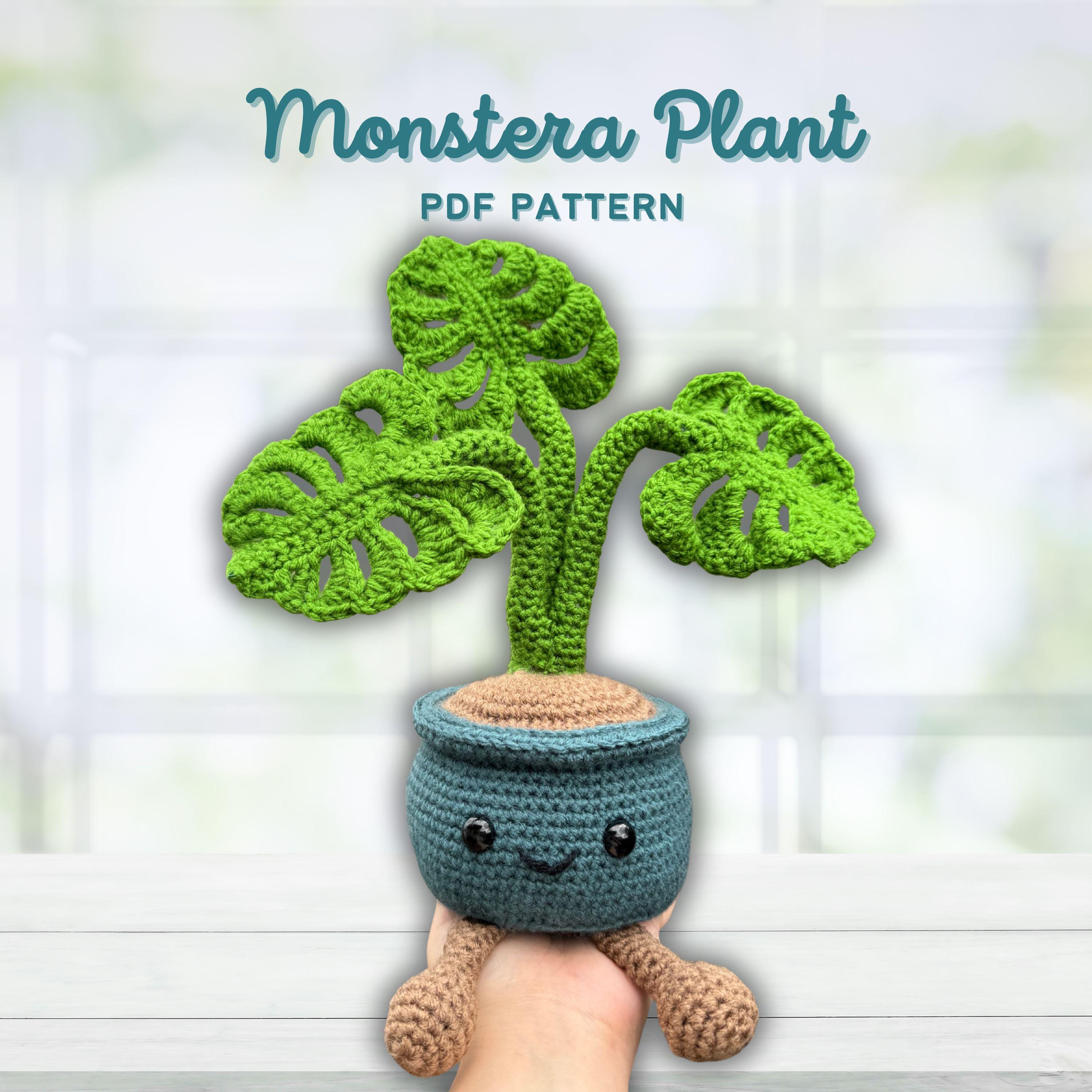 Monstera crochet - Etsy.de