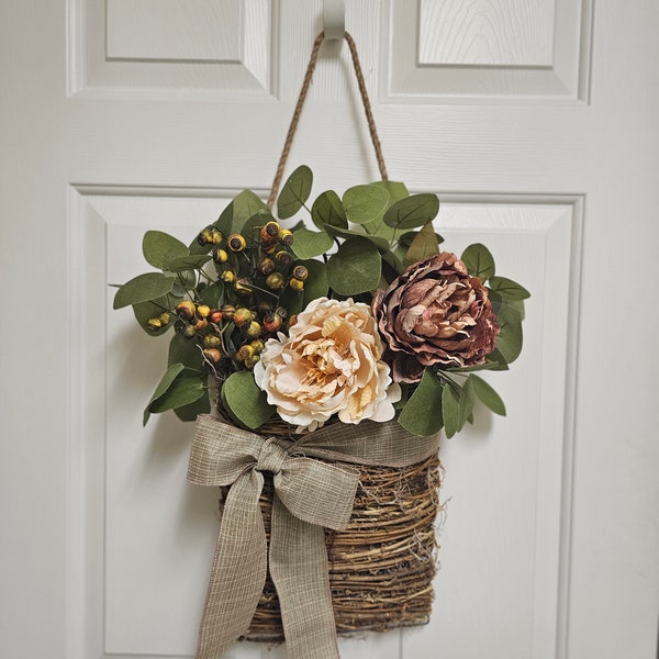 Front Door Basket Etsy