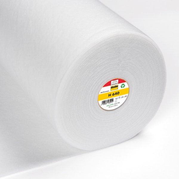 Vlieseline/Vilene H640 Fusible Fleece 90cm wide (white)