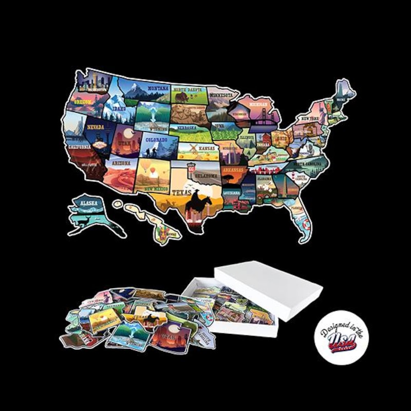 United States Map Set - Etsy