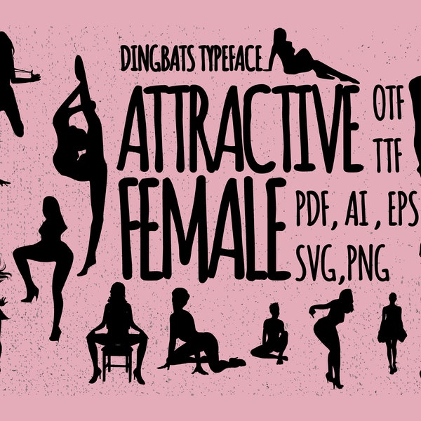 Sexy Girls Dingbats Etsy