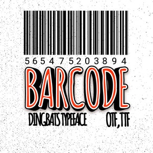 Barcode Generator Dingbats font