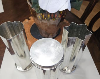 The Pampered Chef bread tubes Set of three