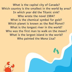 Trivia, Questions, Games, Party Games
