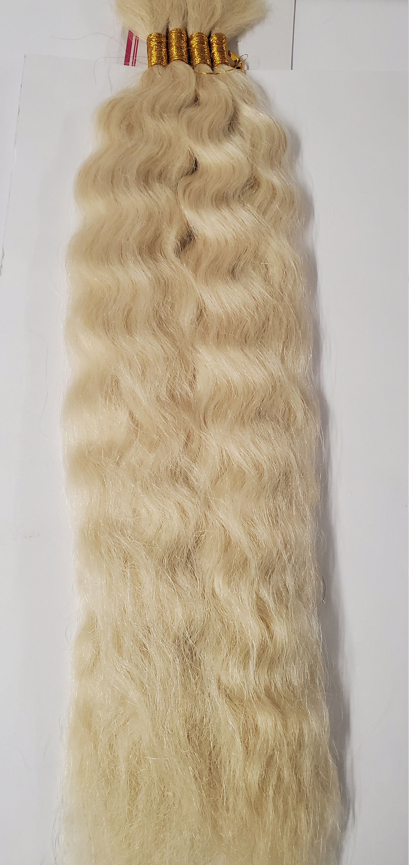 Wet and Wavy Human Hair Blend: Tangle-Free Braiding Hair