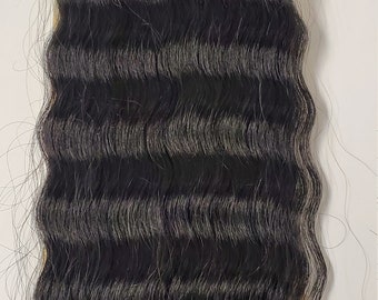 Wet and Wavy Human Hair Blend: Super French Braiding Bulk