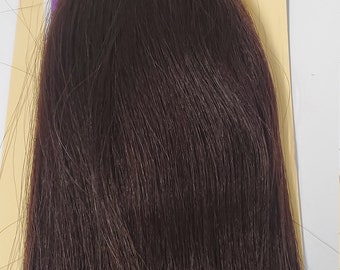 100% Premium New Yaki human hair bulk tangle-free; straight; for braiding; for women.