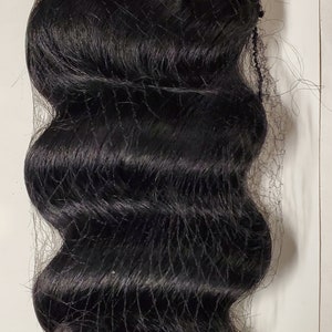 Virgin Indian Remy Curly Hair Weave - Wet and Wavy Sew-In Weft