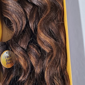 100% human hair tangle-free deep spiral weave; curly; weft; sew-in; for women.