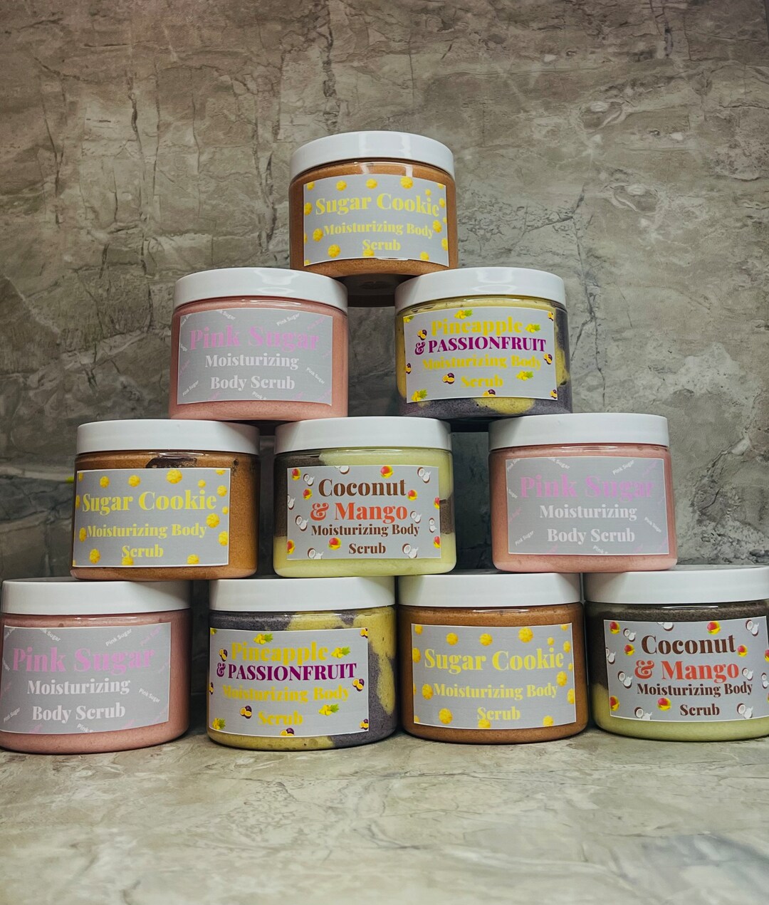 Whipped Body Scrub Body Scrub Whipped Sugar Scrub Sugar Etsy