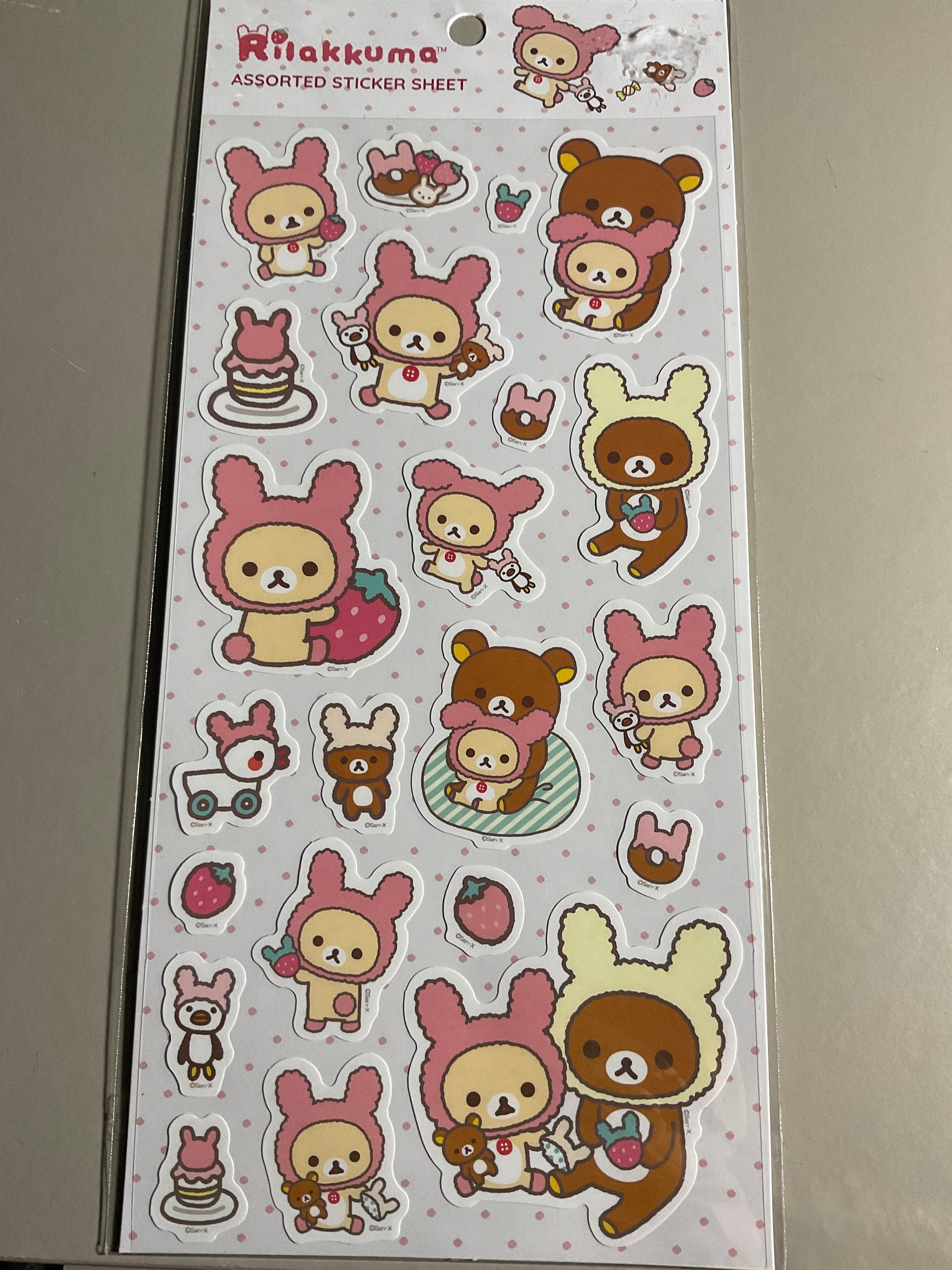 Cute Rilakkuma merch Sticker for Sale by chloelovespeaks