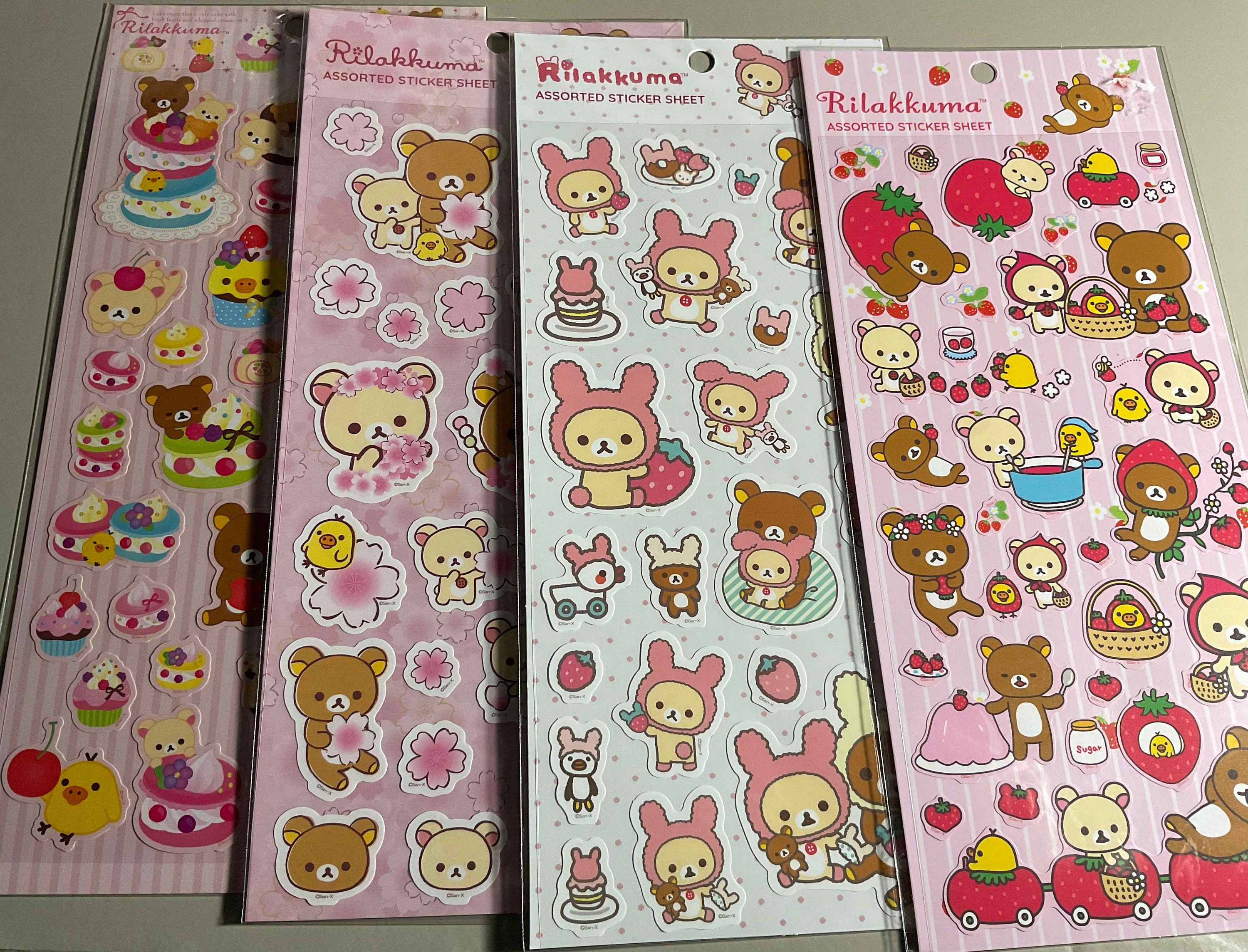 Rilakkuma Stickers 3 Etsy