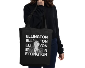 ELLINGTON TOTE BAG - Schwarz/Weiß