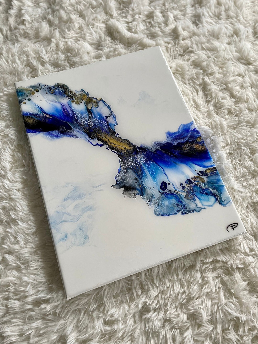 Acrylic Dutch Pour Painting | Abstract Painting | Flow Art - Etsy