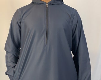 Men’s Arab hooded thobe Grey