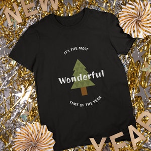 Wonderful Time of the Year, Mens Funny Christmas Tee, Funny Shirts, Christmas Gift For Him, Christmas Gift For Her, Winter Wonderland