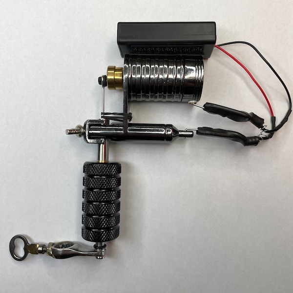 Dotpen mit Maschine und 2 Batteriehalter