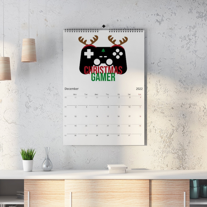 2025 Gaming Calendar Christmas Gift New Year Present Gamer Etsy