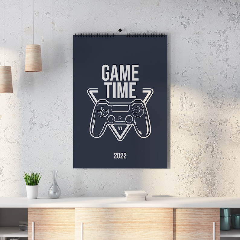 2023 Gaming Calendar Christmas Gift New Year Present Gamer Etsy