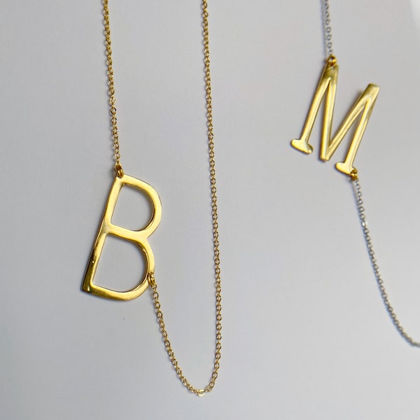 Dior Letter Necklace Etsy