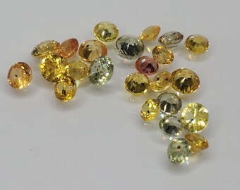 Mixed sapphire lot for jewelry designing! 2.50 Caret lot!