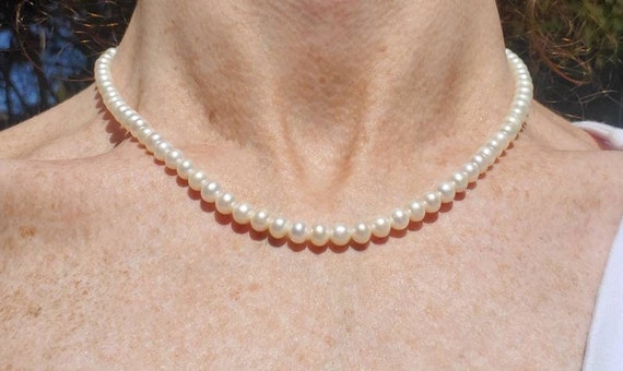 5mm pearl necklace deals