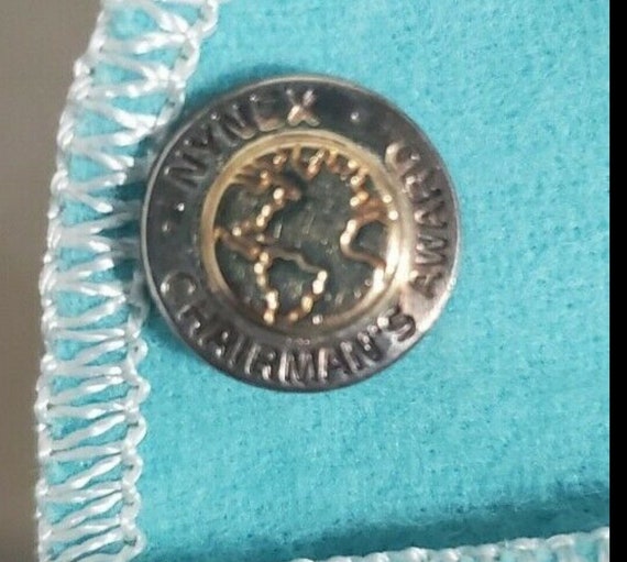 Antique Tiffany And Company NY chairman award pin… - image 1