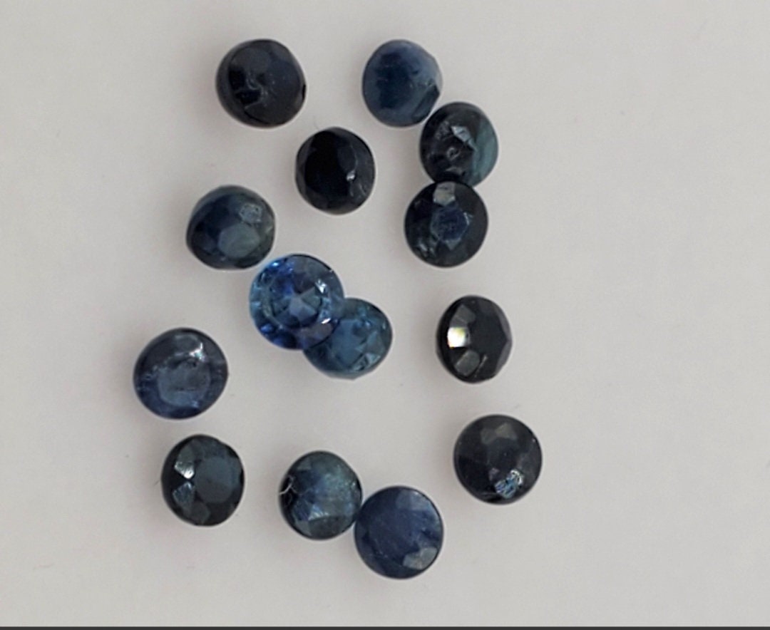 Blue Sapphire Lot. Loose Cornflower Sapphires for Jewelry Designing 2