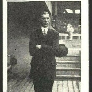 2 tarjetas raras 1916 M-101-4 #107 Connie Mack reimpresión sin usar Dorso con noticias deportivas