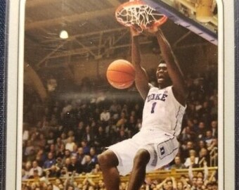 Lote de 2 tarjetas de Zion Williamson, tarjeta de novato de Duke rara