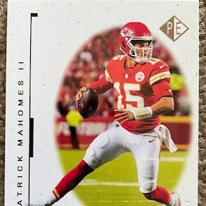 10 tarjetas Patrick Mahomes 2017 Custom Prospector's Edge Rookie Lot Kansas City Chiefs Quarterback menta 10 tarjetas