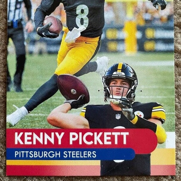 Kenny Pickett Cards Etsy