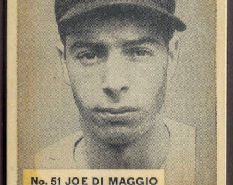 2 card lot Joe DiMAGGIO reprint mint #51 Yankees RC 1936 WWG