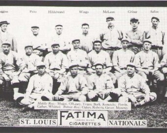 fatima cigarettes baseball card T200 FATIMA TEAM CARDS Reprint Mint Complete Set Set 16-card Black & White  Set