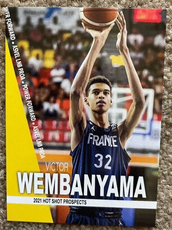 5 Cards Rare Victor Wembanyama Custom 2021 Hot Shot Prospect Limited  Edition Rookie Rare 5 Cards - Etsy Israel