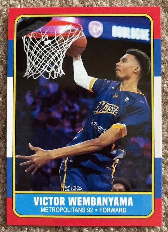 2 Card Lot Rare Victor Wembanyama 2022 Euro 86 Style PROMO Rookie Awesome -  Etsy