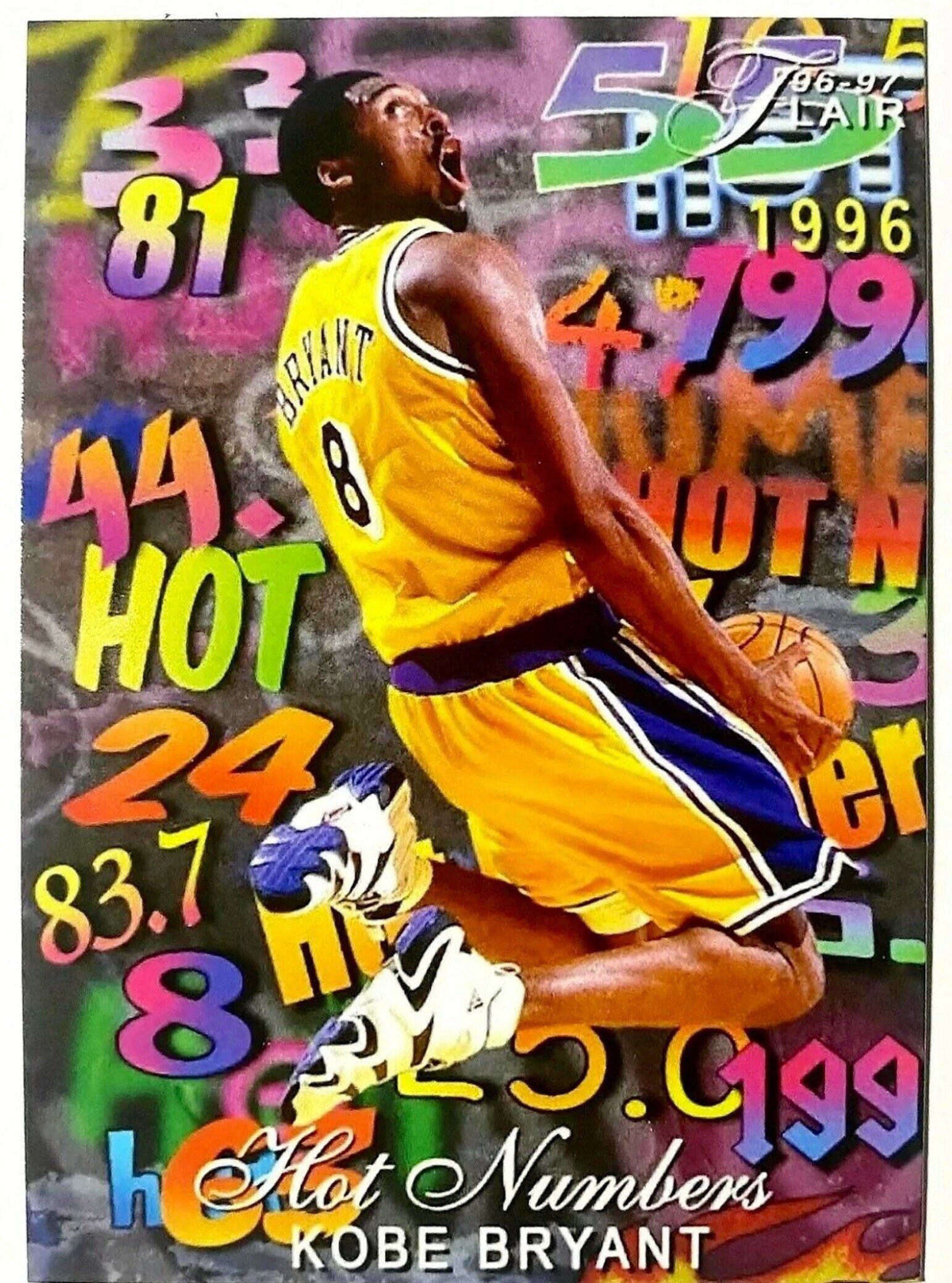 Lot of 20 Cards Kobe Bryant 1996 Fleer Flair Retro Style Hot - Etsy