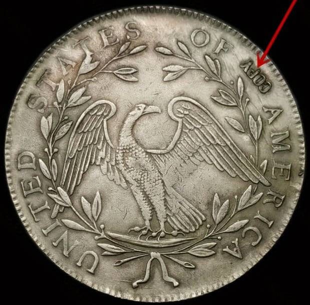 2542. レア品 ！！ 1902年 アメリカ ドレープバスト ラージセント 2542