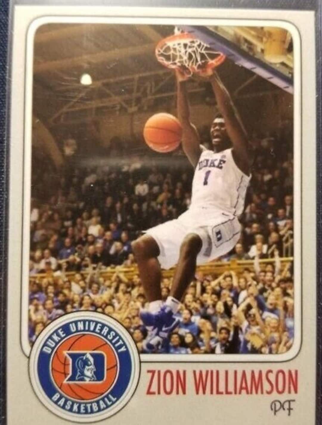 5 Cards Zion Williamson RARE Duke Rookie Card 5 Card Lot - Etsy