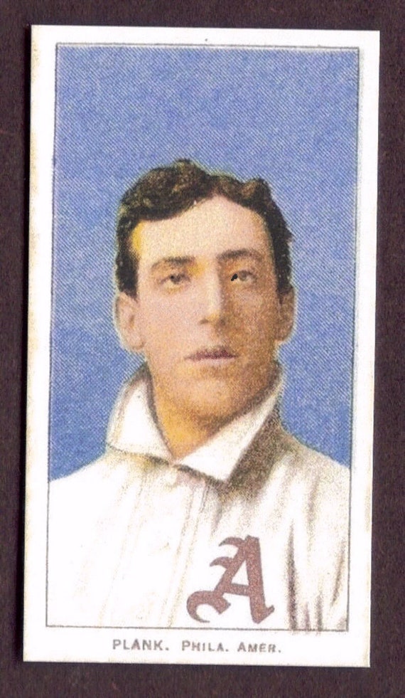 eddie plank tobacco card The Day a RARE T206 Was Discovered by Just Collect 1909 E95 Philadelphia Caramel Eddie