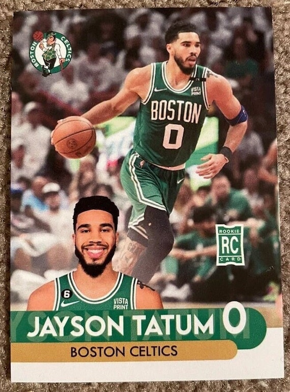 5 Cards Jayson Tatum 2017 Custom Rookie Card Mint 5 Cards 