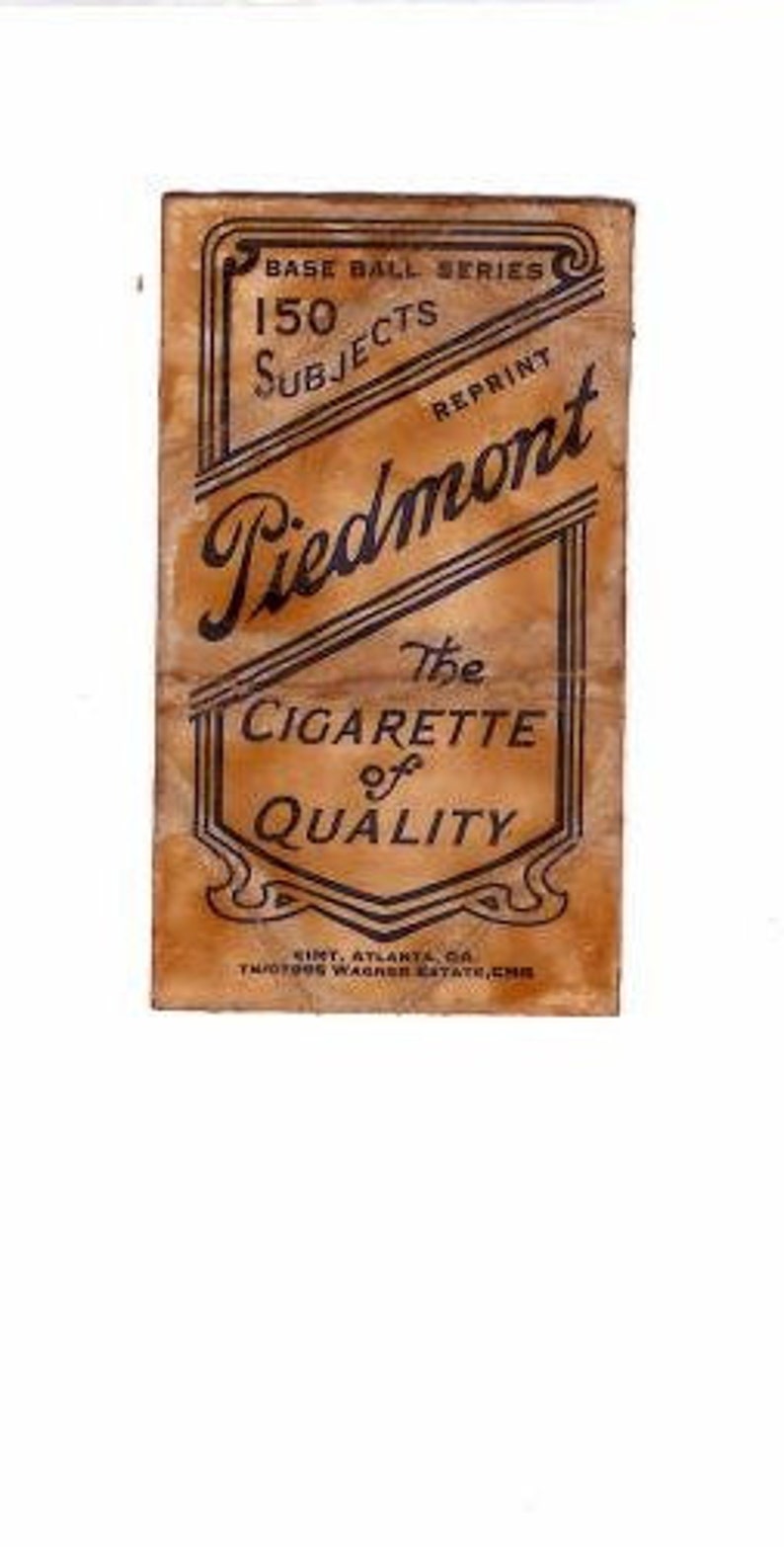 Old Aged Rookie 1909 T206 Tobacco Card Rp HONUS WAGNER Etsy