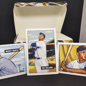 rare complete set 1951 Bowman Baseball Complete Reprint Factory Set (324) Cards mint
