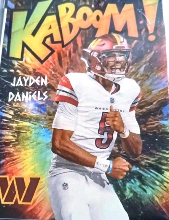 Rare 3 Card Lot Kaboom Jayden Daniels Draft Hot Prospect 3 Card Lot - Etsy Israel Rare 3 Card Lot Kaboom Jayden Daniels Draft Hot Prospect 3 Card Lot - Etsy Israel