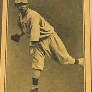 2 card lot Babe Ruth rookie reprint mint 2 cards